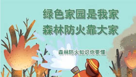 【图解】绿色家园是我家 森林防火靠大家